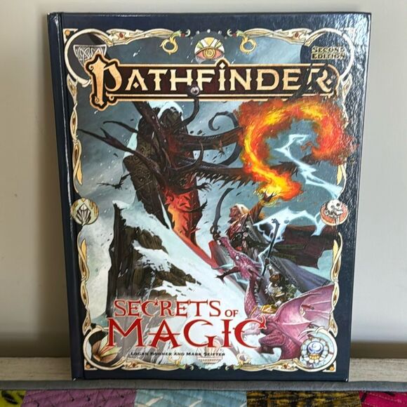 Pathfinder Secrets of Magic Hardcover Book - Picture 1 of 9